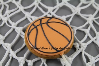 Basketball Cookie Pop