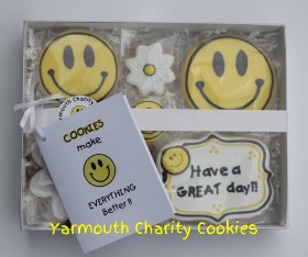 Have a Great Day Packaged Cookie Set by Yarmouth Charity Cookies